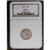 Image 1 : "1814 10C Large Date MS61 NGC. JR-3, R.2"