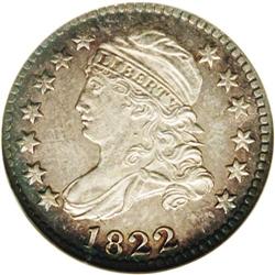 "1822 10C MS64 S NGC. JR-1, the only var"