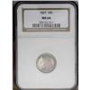 Image 3 : 1827 10C MS64 NGC.From The Frank DuVall