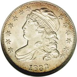 "1832 10C MS64 NGC. JR-6, R.3. Similar d"
