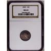 Image 3 : 1839 10C No Drapery MS65 NGC. Rich coba