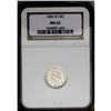 Image 3 : 1842-O 10C MS63 NGC. Fortin-101. The Me