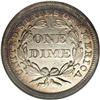 Image 2 : 1844 10C MS61 NGC. The well-known low m