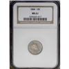 Image 3 : 1844 10C MS61 NGC. The well-known low m