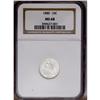 Image 3 : 1880 10C MS68 NGC. Well struck and impe