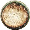 Image 1 : 1890 10C MS66 S NGC. Navy-blue and oran