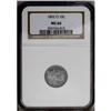 Image 3 : 1892-O 10C MS66 NGC. Apple-green and la