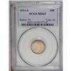 Image 1 : 1911-S 10C MS65 PCGS. Well struck and a