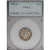Image 1 : 1904 10C PR63 PCGS. Variegated dove-gra