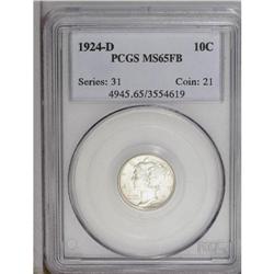 1924-D 10C MS65 Full Bands PCGS. A lust