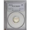 Image 1 : 1925-D 10C MS64 Full Bands PCGS. A sple
