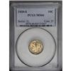 Image 1 : "1929-S 10C MS66 PCGS. Deep, mottled, mu"