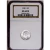 Image 3 : 1938 10C MS68 Full Bands NGC. Bright an