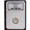 Image 1 : 1967 10C SMS MS69 S NGC. Fully struck a