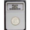Image 3 : 1876-CC 25C MS65 NGC. This lustrous and