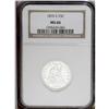 Image 3 : 1876-S 25C MS66 NGC. Type Two Reverse. 