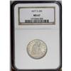 Image 3 : 1877-S 25C MS67 NGC. In the case of the