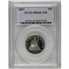 Image 1 : 1867 25C PR64 Cameo PCGS. Snow-white de
