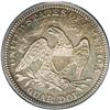 Image 2 : 1874 25C Arrows PR64 PCGS. A scarce two