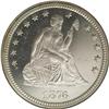 Image 1 : 1876 25C PR67 Cameo NGC. The surfaces a