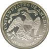 Image 2 : 1876 25C PR67 Cameo NGC. The surfaces a