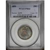 Image 3 : 1891 25C PR66 PCGS. Deep and natural to