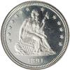 Image 1 : 1891 25C PR66 Cameo NGC. This is a full
