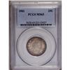 Image 1 : 1901 25C MS65 PCGS. Well struck with fu