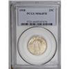 Image 1 : 1918 25C MS64 Full Head PCGS. Autumn-go