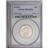 Image 1 : 1918-D 25C MS64 Full Head PCGS. Well st
