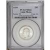Image 1 : 1934 25C Light Motto MS66 PCGS. Frosty 