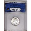 Image 1 : 1934 25C Doubled Die Obverse MS64 ANACS