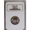 Image 3 : 1937-D 25C MS67 NGC. Scattered ice-blue