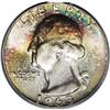 Image 1 : 1963-D 25C MS67 PCGS. Exquisite toning 