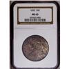 Image 1 : "1833 50C MS63 NGC. O-108, R.1. Plum, go"
