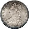 Image 1 : 1836 50C Reeded Edge MS63 NGC. Technica