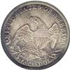 Image 2 : 1838 50C MS63 ANACS. Deep forest-green 