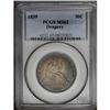 Image 1 : 1839 50C Drapery MS62 PCGS. Dusky sea-g