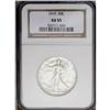 Image 1 : 1919 50C AU55 NGC. An untoned silver-gr