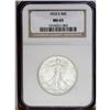 Image 3 : 1933-S 50C MS65 NGC. Only delicately to