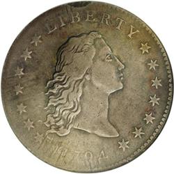 1794 S$1 --Damaged Rim--ANACS. XF40 Det