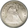 Image 1 : 1853 S$1 MS64 PCGS. The Act of 1853 man