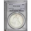 Image 1 : 1872-S S$1 XF45 PCGS. A lightly toned a