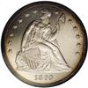 Image 1 : 1860 S$1 PR64 NGC. Ocean-blue and honey
