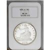 Image 3 : 1874-S T$1 MS64 NGC. A remarkable examp