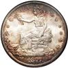 Image 1 : 1877-S T$1 MS65 NGC. Rich dappled reddi