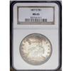 Image 3 : 1877-S T$1 MS65 NGC. Rich dappled reddi