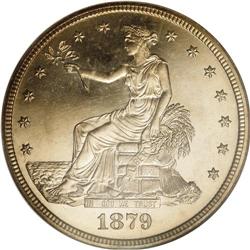 1879 T$1 PR63 Cameo NGC. This was the f
