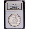 Image 3 : 1882 T$1 PR67 Ultra Cameo NGC. The obve