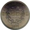Image 2 : 1870 25C Standard Silver Quarter Dollar